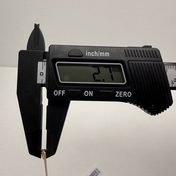 18K Geuine Yellow Gold Bismark Chain Necklace - Picture 17 of 17